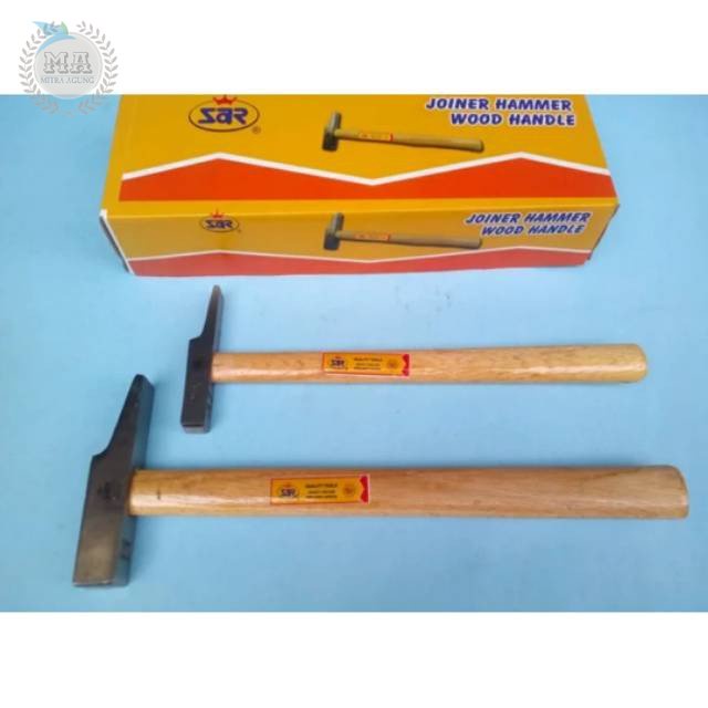 PALU KACA / PALU TUKANG 100 - 200 - 300 GRAM / MACHINIST HAMMER GAGANG KAYU