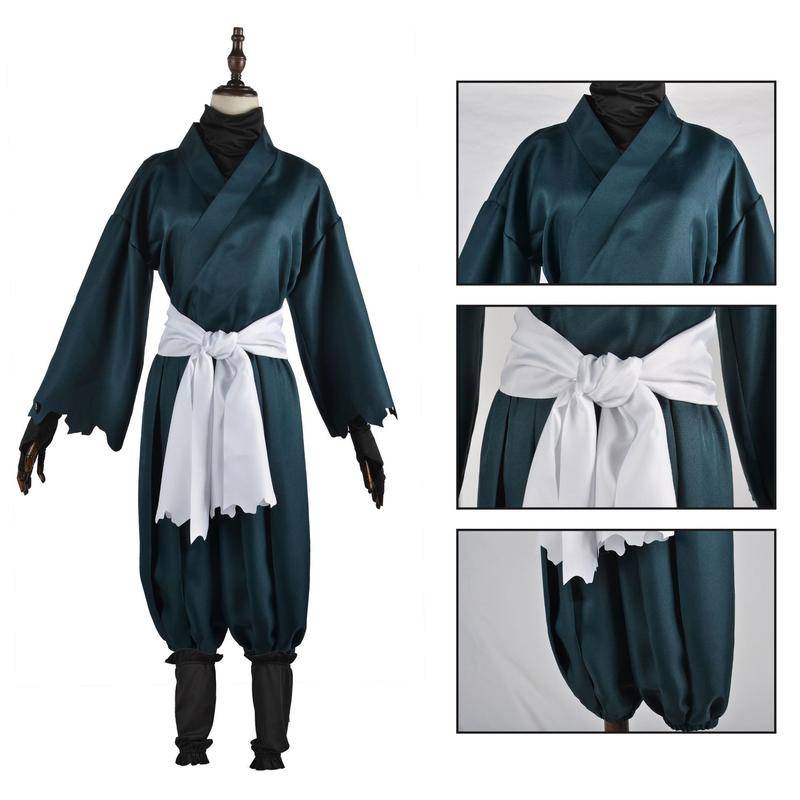 【Wetrose】Ready Stock Hell's Paradise: Jigokuraku Gabimaru Yamada Asaemon Sagiri Kimono Cosplay Costume Set