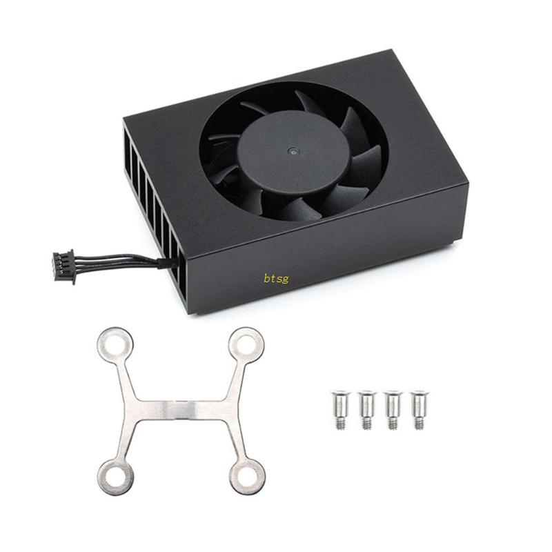 Btsg Heatsink Alumunium-alloy Dengan Bracket Untuk Jetson TX2 NX -Keep Your Device Cool