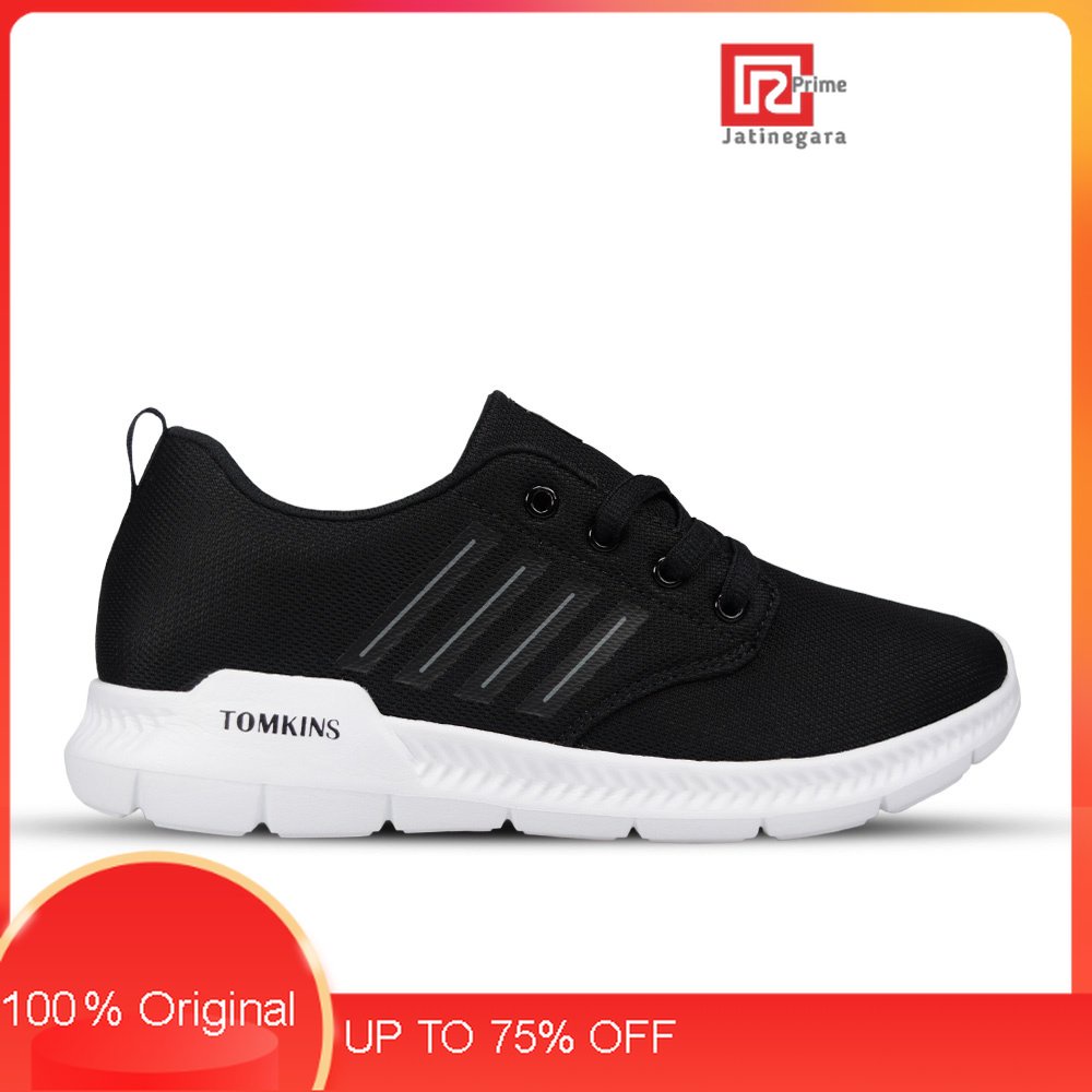 TOMKINS Sneakers Pria Winchester Beta - Black WhiteRAMAYANA JAKTIM