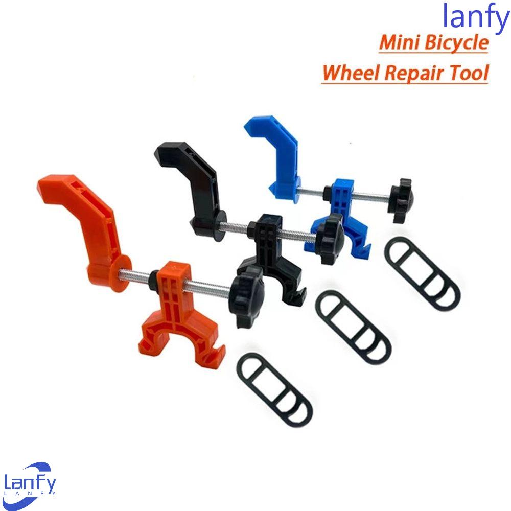 Lanfy Roda Truing Stand Aksesoris Sepeda Alat Pemeliharaan Roda Sepeda Jalan Yaw MTB Bike Wheel Repair Tools