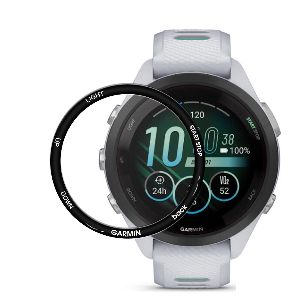 Full Coverage HD Film Bening 20D PMMA Watch Screen Protector High Quality Anti-fingerprint Composite Film Fleksibel Anti Gores Film Pelindung Untuk Garmin Forerunner 265 265S
