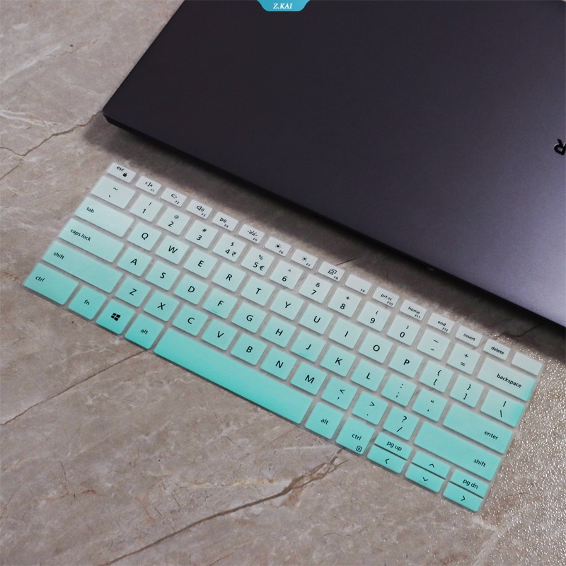 Casing Keyboard Laptop TPU Silikon Cover Tahan Air Untuk Dell 13.4 Inch XPS13-7390 Pelindung Kulit Keyboard Komputer Film [ZK]