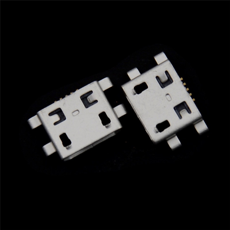 Seasonoun 20pcs Micro USB 5pin B Type Female Connector Jack Charging Socket.