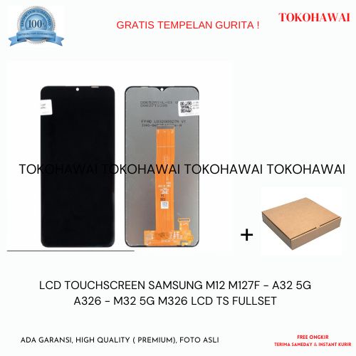 LCD TOUCHSCREEN SAMSUNG M12 M127F - FULLSET