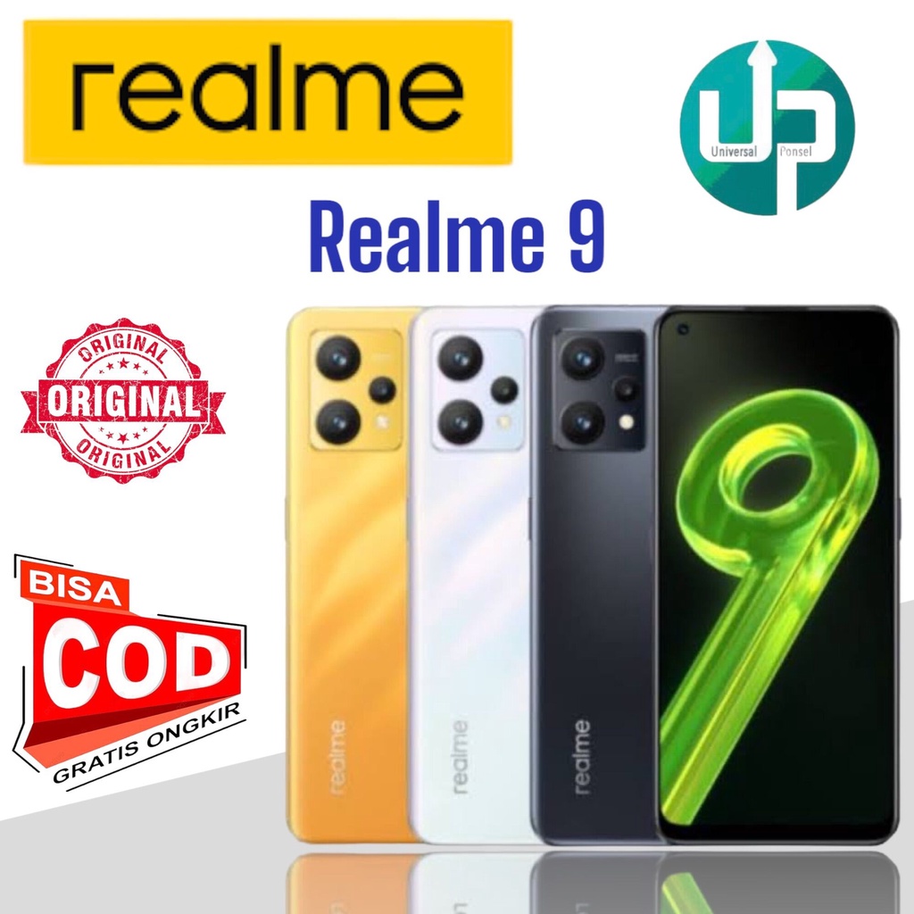 REALME 9 RAM 8GB 128GB GARANSI RESMI