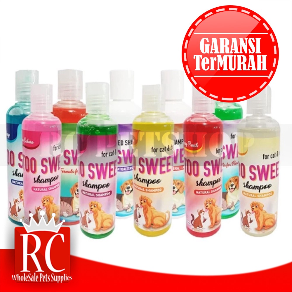 SHAMPO KUCING ANJING HEWAN TOO SWEET  SHAMPOO CAT DOG 250 ML