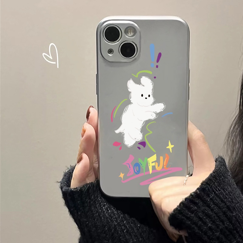 IPHONE Soft Electroplate Case Kompatibel Untuk Iphone14 13 12 Pro Max11 XS XR X8+76S Plus Casing Ponsel Mini Lucu Kupon TPU Silikon Shockproof Cover