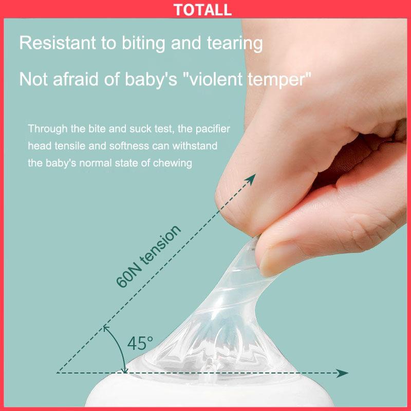 COD Advent Dot Botol Susu Bayi Pengganti Model Leher Lebar-Totall