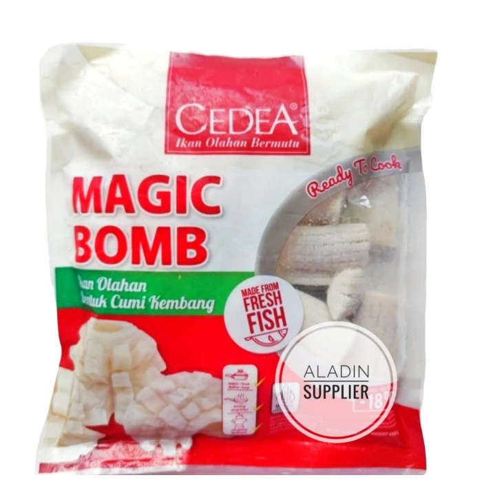 

CEDEA Magic Bomb / Baso Ikan Olahan Bentuk Cumi Kembang 450gr