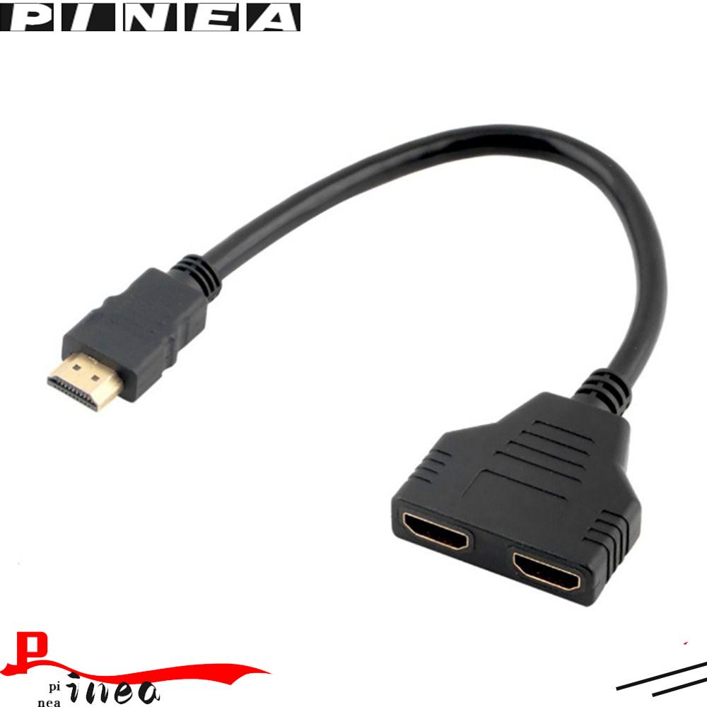 Pineapple HDMI Splitter 1input 2output 1ke 2arah Converter Adapter Wire