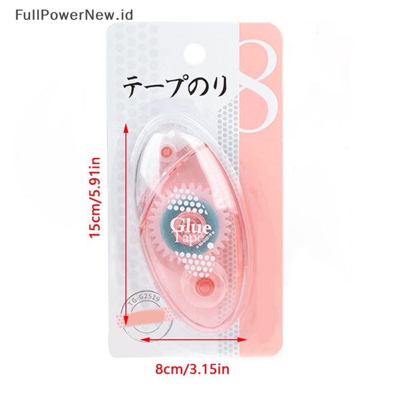 Power Double Sided Adhesive Dots Lem Tape DIY Kolase Album Foto Alat Tulis Sekolah ID