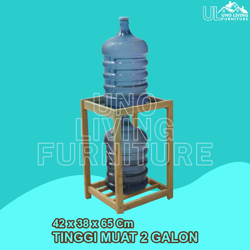 Rak Dispenser/ Tempat Dispenser/ Tempat Galon/ Rak Dispenser Kayu/ Rak Dispenser Minimalis Murah
