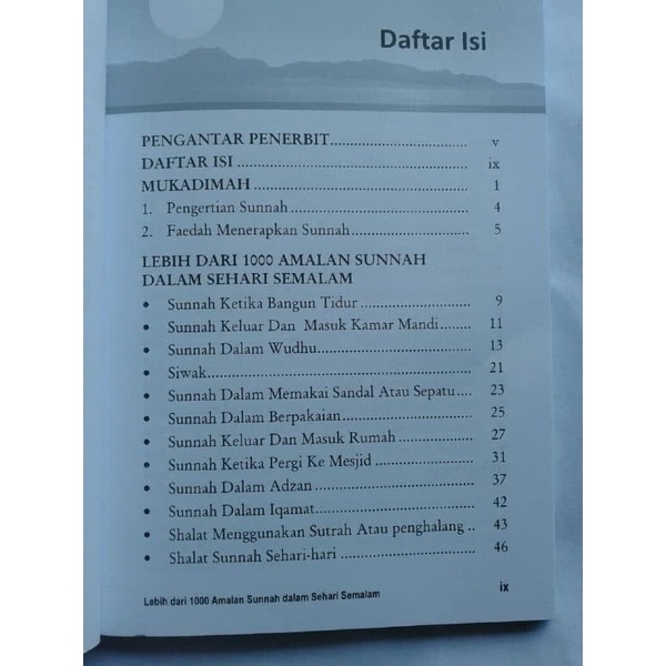 Buku Lebih dari 1000 Amalan Sunnah dalam Sehari Semalam - PIS