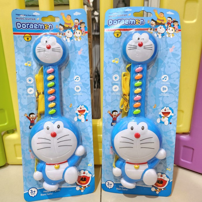 Mainan Anak Gitar Musik Doraemon Karakter Orgen Music Edukasi