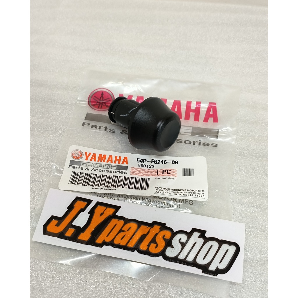 BANDUL END GRIP JALU TUTUP STANG XEON RC GT AEROX 125 - MIO J SOUL GT FINO FI XRIDE 115 JUPITER Z1 VEGA FORCE FI MX KING ORIGINAL YGP 54P-F6246-00