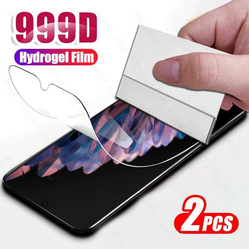 2pcs 999D Soft Hydrogel Film Pelindung Layar Untuk Oppo R11 R11S R9 R9S Plus R15 Pro Bukan Tempered Glass Untuk Oppo R17 R15x R7s RX17 Neo Pro