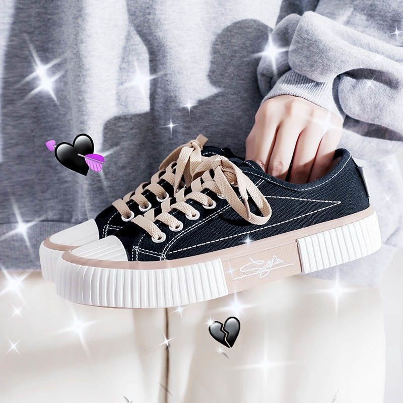 [JY] 100 Sepatu Wanita Sneakers Tali KEREN CANTIK Impor