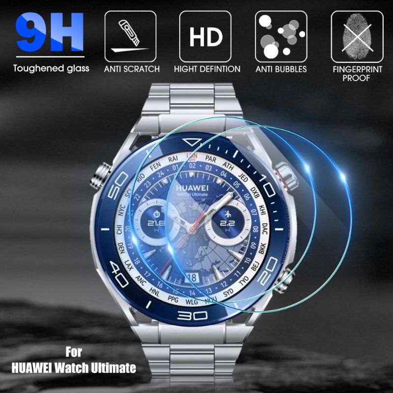 Transparan Hidrofobik Oleofobik Sensitif Pelindung Layar Anti Gores Tahan Lama Indah Kualitas Tinggi Watch Film Untuk Huawei Watch Ultimate