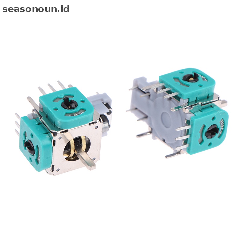 Seasonoun 2Pcs Modul Sensor Joy Axis Stik Ana 3D Untuk Controller PS4/Xbox One.