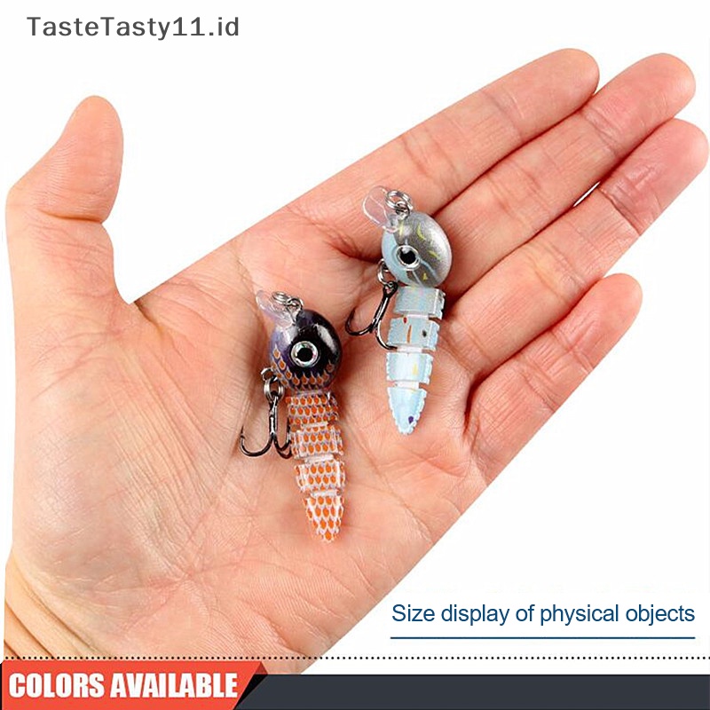 Tastetasty Bass bionic Animasi 5 segmented bionic sinking.