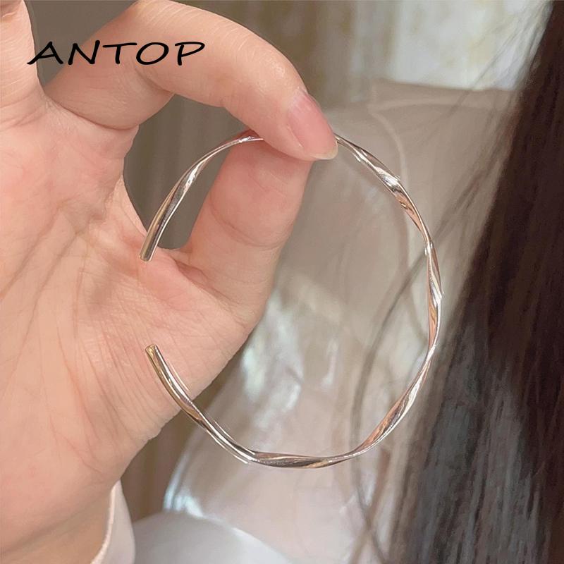 [amtop] Moonlight Stone Heart Bracelet Gelang Temperamen Sederhana Rasa Premium Desain Tidak Teratur