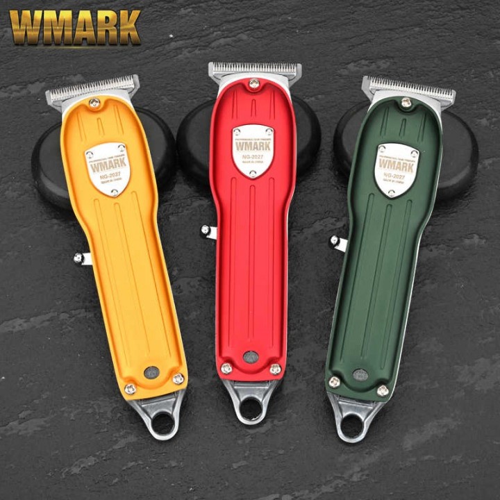 12 WMARK NG-2027 Alat Cukur Rambut Mini Rechargeable Hair Clipper