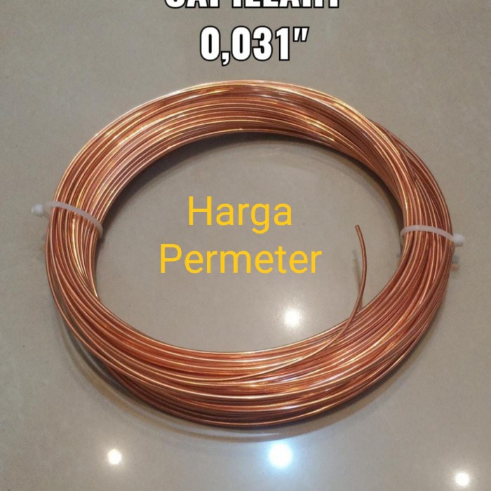 Pipa Kapiler Capillary Tube Kulkas Freezer Showcase 0.031 0.31 Meteran -SIRENPUTRI