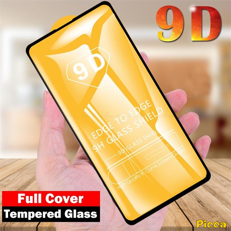 Untuk Samsung A14 A54 A34 A04 A13 A33 A12 A53 S21FE S20FE M02 A73 A11 M11 M12 A23 A32 A02 A01 A03 M23 1-3PCS 9D Full Cover Tempered Glass