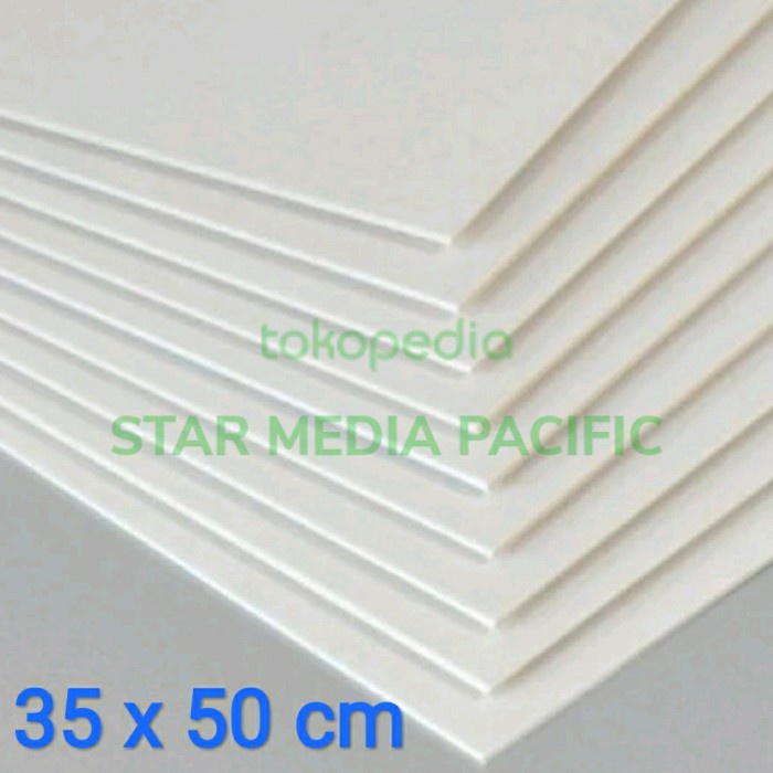 

[READY] Kertas karton birmet 35x50 cm bahan maket/Beermat bahan parfum