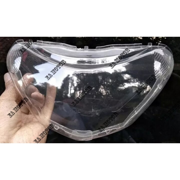 Mika Kaca Lampu Depan Yamaha Mio New Smile – Kaca Headlamp Depan Motor Mio Smile