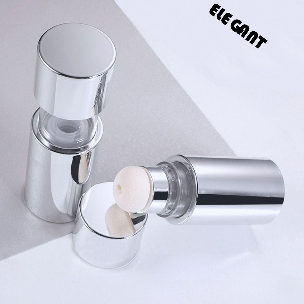 [Elegan] Air Cushion Tabung Kosong Portable 20ml Bubuk Cair Rotable Base Alat Makeup Botol Isi Ulang