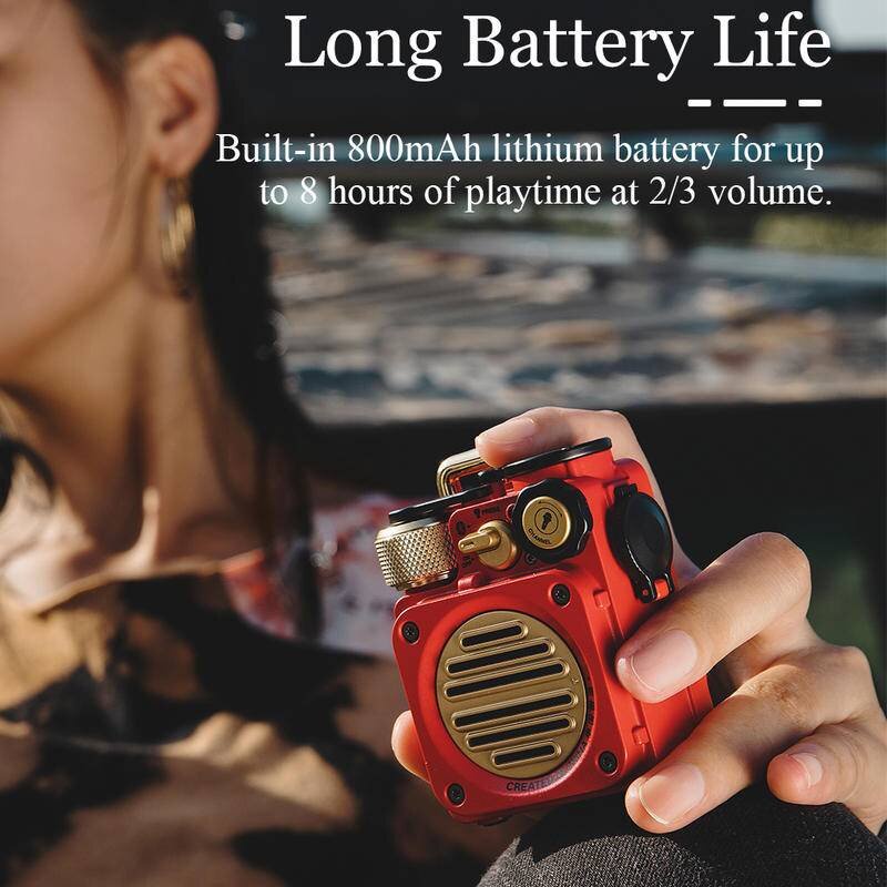 MUZEN Wild Mini Speaker Bluetooth Portabel Luar Ruangan Kasar