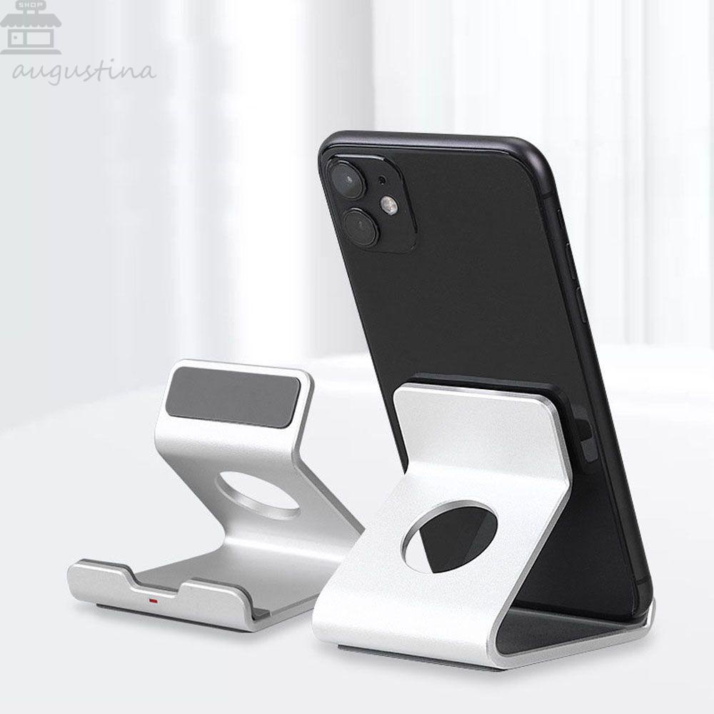 Agustina Holder Ponsel Kreatif Paduan Aluminium Desktop Genggam Adjustable Tablet Holder