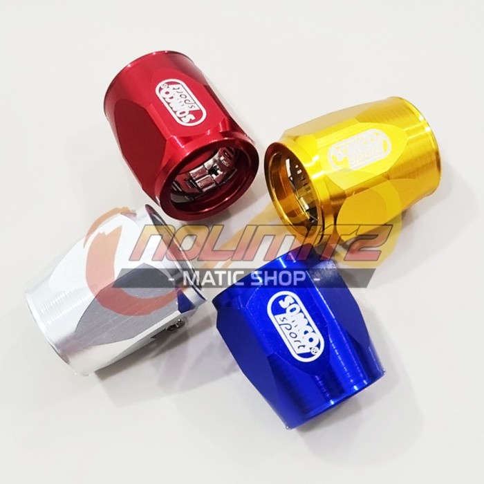 Klem Kleman Selang Radiator Samco NMAX Aerox 155 XMAX PCX ADV Vario - Biru