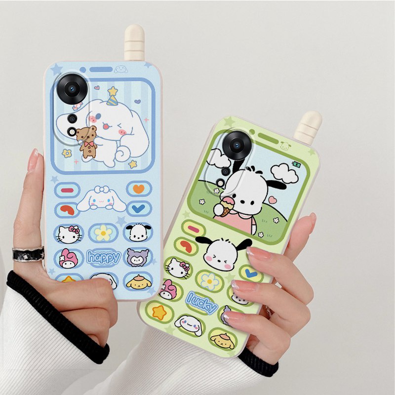 【Phone Style】Cinnamoroll Pochacco Soft Case HP SAMSUNG Galaxy A12 A32 A50 A30S A50S A52 A52S A13 A22 A32 A33 A53 S20 S21 FE A03 A23 A73 4G 5G