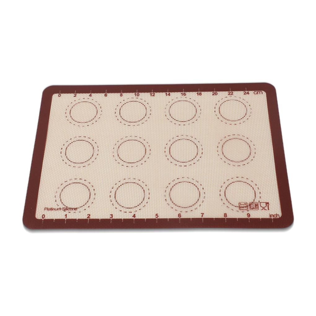 Rolling Mat Silicone Non/ -Slip Kneading Board Meja Dapur Non/ -Stick Home Fondant Rolling Sheet Alat Pastry Dapur