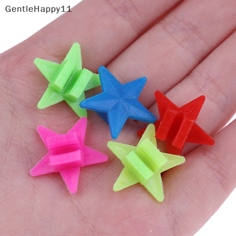 Gentlehappy 36pcs Sepeda Bike Wheel Spoke Plastik Bintang Anak Klip Berwarna Dekorasi id