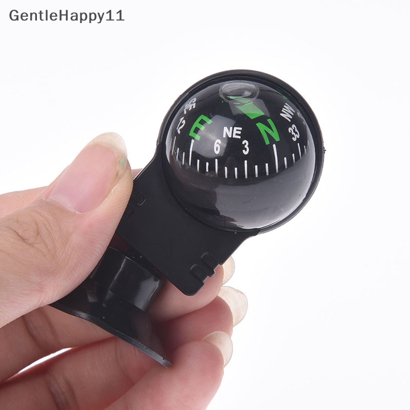 Gentlehappy pocket ball dashboard dash mount Kompas Navigasi Mobil Perahu Truk Hisap Hitam id