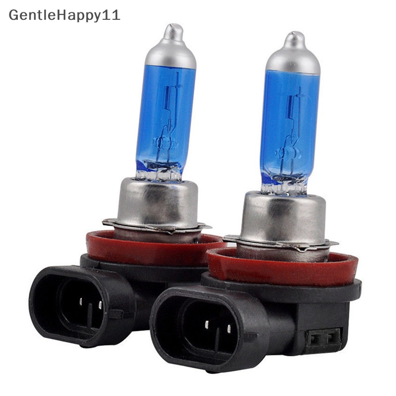 Gentlehappy 2PCS H11 12V 55W Super Terang Ultra White Fog Haen Bulb Lampu Kepala Mobil id