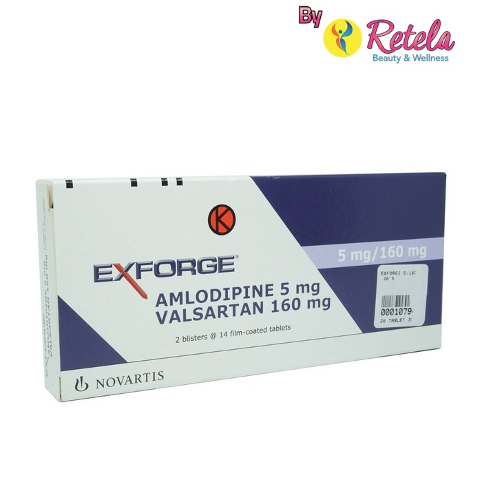 EXFORGE 5/160MG 1 STRIP 14 TABLET