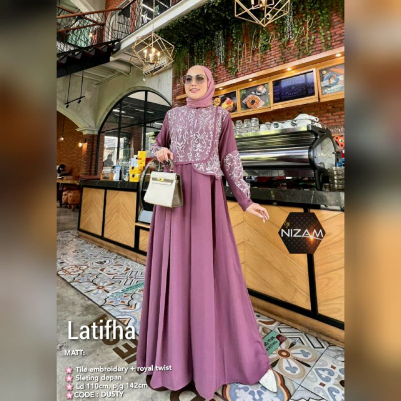 LATHIFA Dress By NIZAM