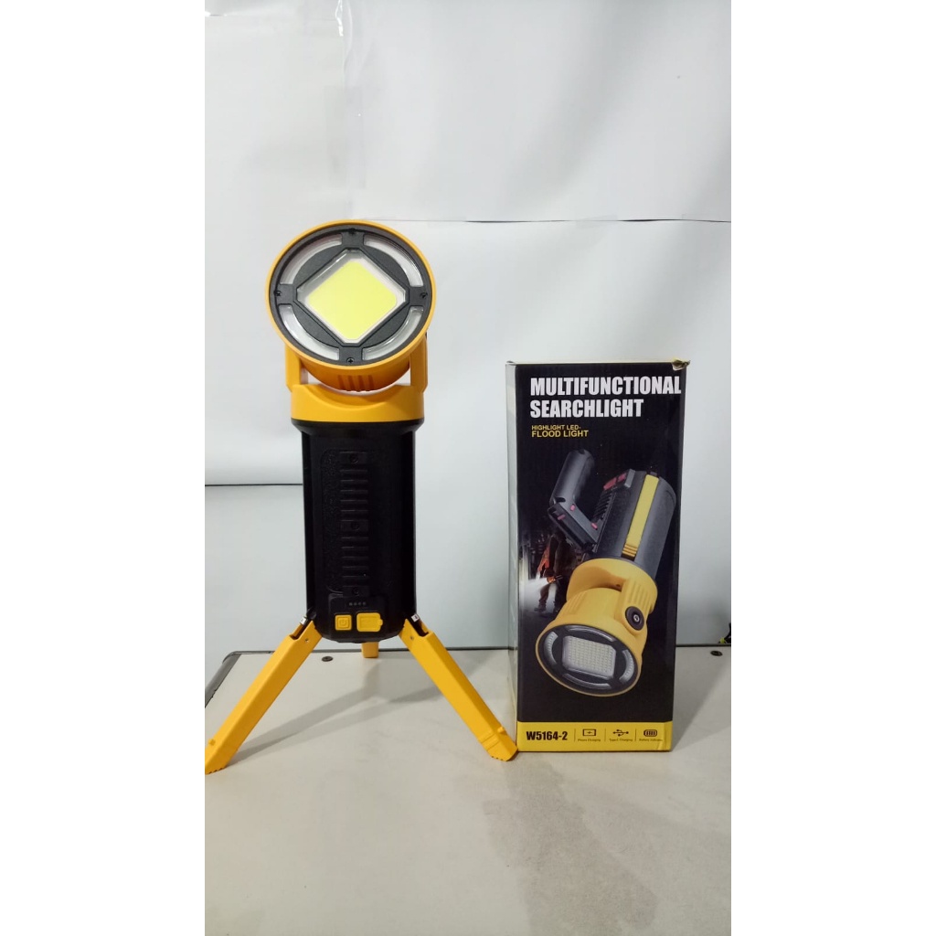 Multifunctional Rechargeable Searchlight 4500mAh W5164-2Termurah