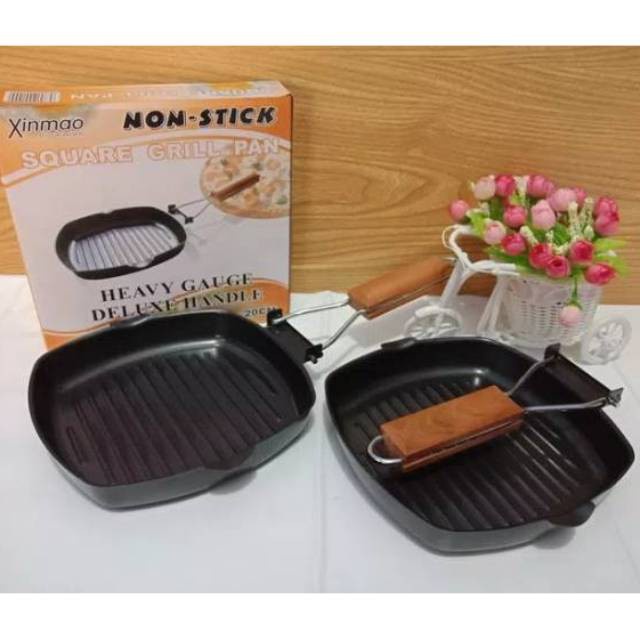 Square Grill Pan Kotak 20 Cm jp02