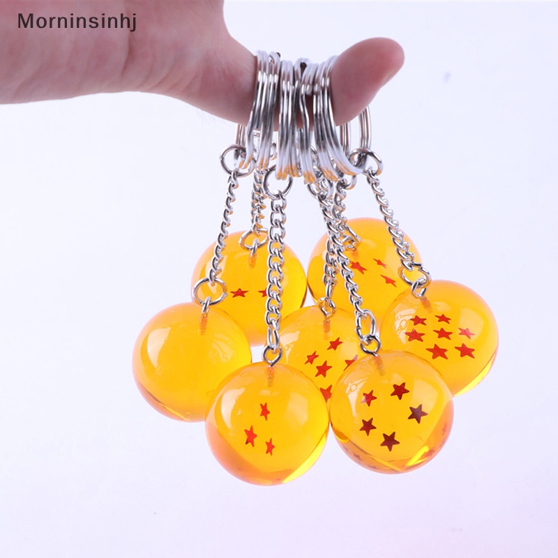 Mornin Anime Dragon Ball Series Gantungan Kunci Ch Aksesoris1 2 3 4 5 6 7bintang Dragon Ball Cosplay Keyring Liontin Holder Mainan Hadiah id