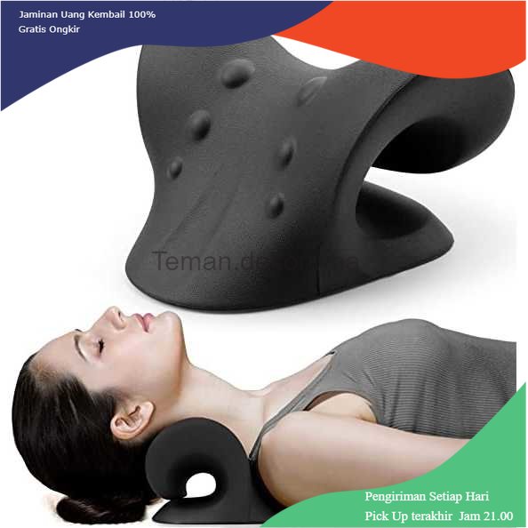 TD - DPR lpcbec Alat Relaksasi Leher Tulang Belakang Neck Pillow Relieve Pain - IPC22