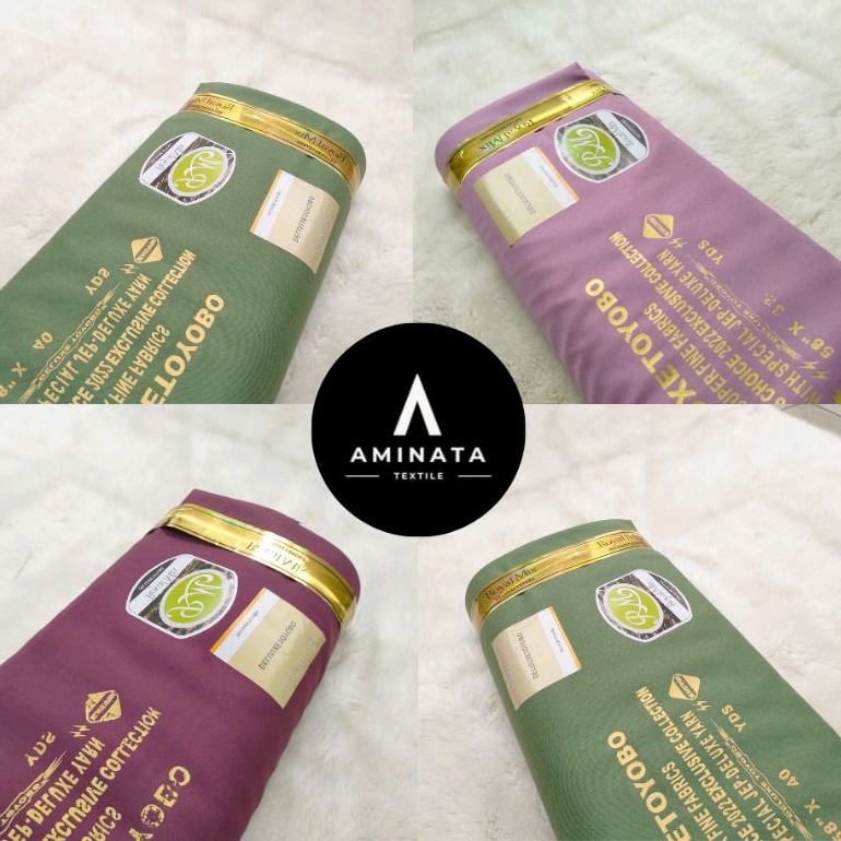 KAIN TOYOBO ROYAL MIX TOJIRO PREMIUM KAIN POLOS BAGUS