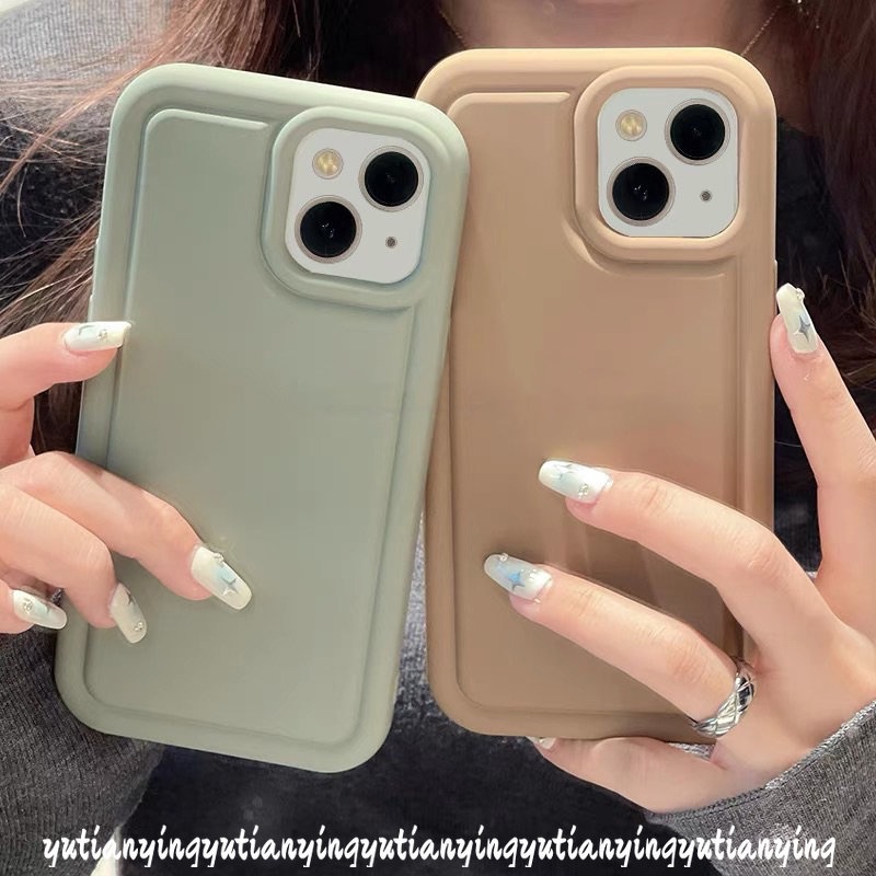 Casing Ponsel Lembut Polos Matte Tebal Mewah Simple Untuk Redmi 10C 9 9T 10 10A 9C NFC A1 12C 9A Redmi Note 11 10 8 10s 11s 9poco F4 Silikon Cair Airbag Shockproof Cover