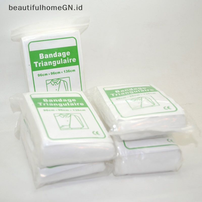 {Cantik} 1pcs Segitiga First Aid bandage Frakture Fixation Emergency First Aid Kit Aksesoris Berkemah~