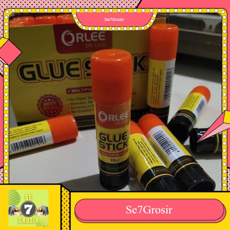 

Glue Stick / Lem Stick / Lem Stik / Lem Kertas ORLEE dan OZZIE LENGKET (1 PCS)
